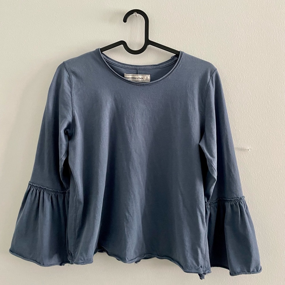 Abercrombie & Fitch Dusty Blue Blouse